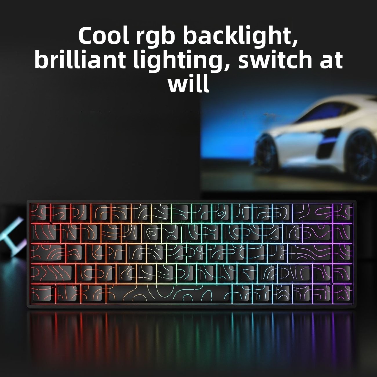 Tastiera Meccanica Wireless 60 - Gaming Keyboard Hot Swappable recensione e prezzo